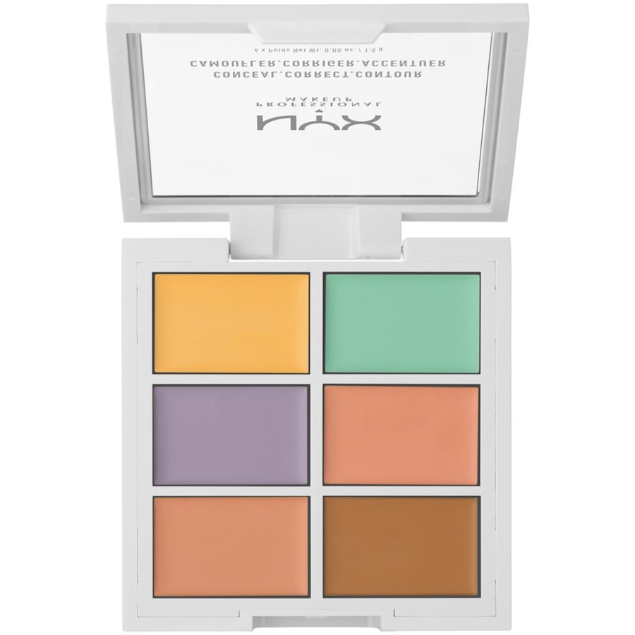 NYX Professional Makeup Conceal, Correct, Contour Palette Korektory 1,5 g COLOR CORRECTING CONCEALER