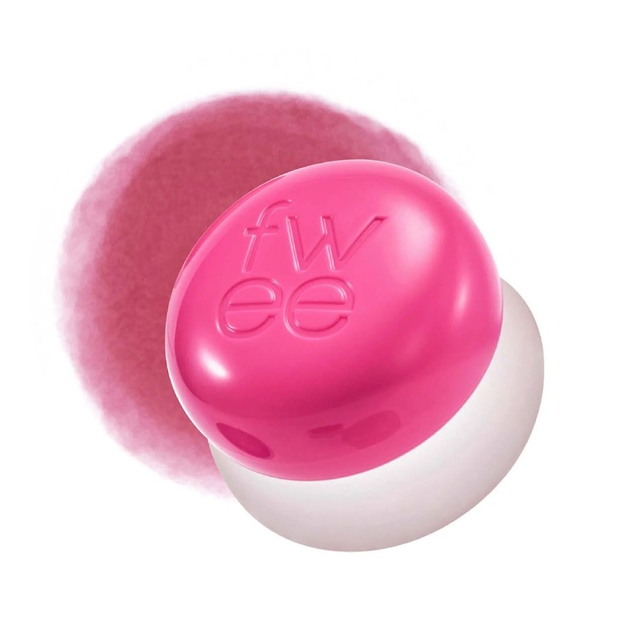 fwee Lip&Cheek Blurry Pudding Pot [Blushed Moment] Róż do policzków 005 kg PK03 Cherry (Vibrant Pink)