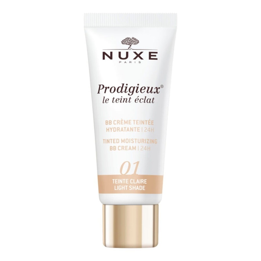 NUXE Prodigieux® le teint éclat - Nawilżający krem BB | 24H Kremy BB i CC 30 ml 01 Light