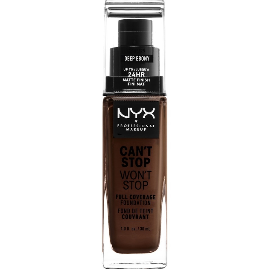 NYX Professional Makeup Ślub Nr 29 Mahogany 30 ml Podkłady 45 - DEEP EBONY
