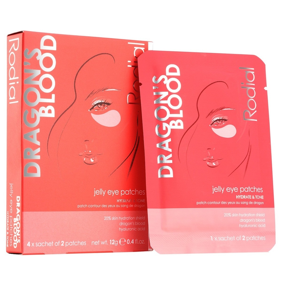 Rodial Dragon's Blood Jelly Eye Patches 4x3g Płatki pod oczy 12 g