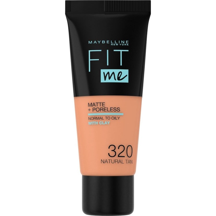 Maybelline Fit Me Matte Poreless Podkłady 30 ml 320 Natural Tan