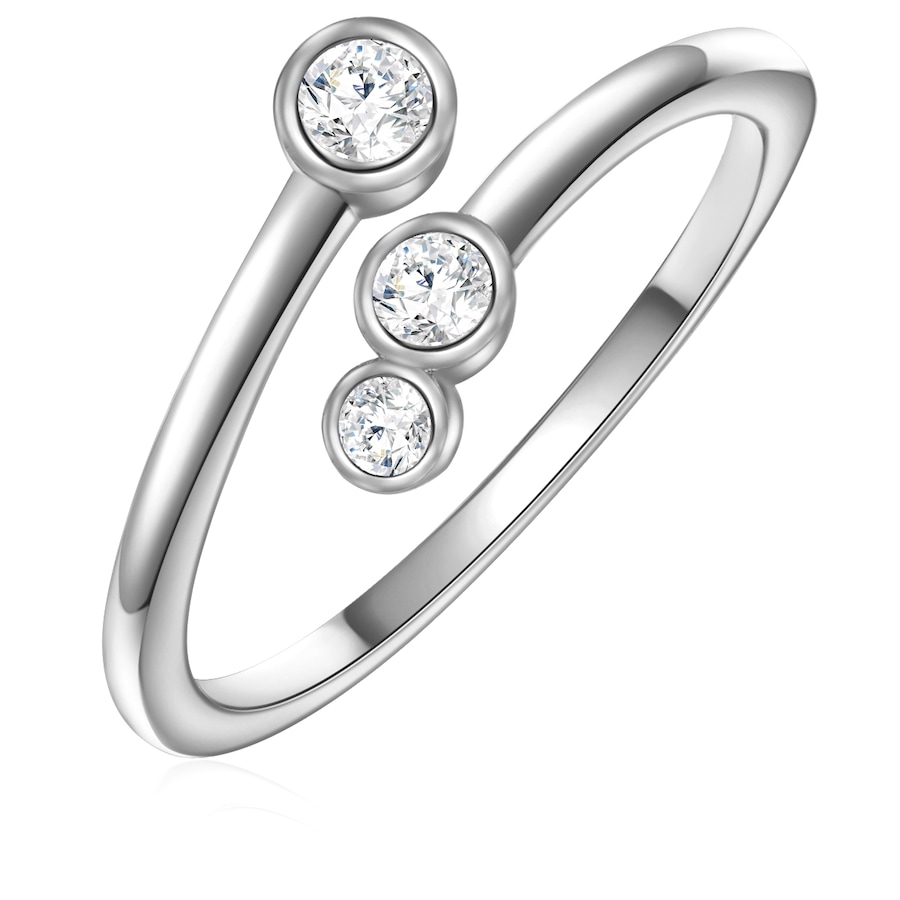 Glanzstücke München Pierścionek z Srebro wysokiej próby w Srebrny Pierścionki 1 ct Damski