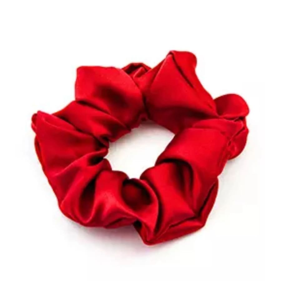 So fluffy Jedwabna gumka Gumki do włosów 1 ct Biały