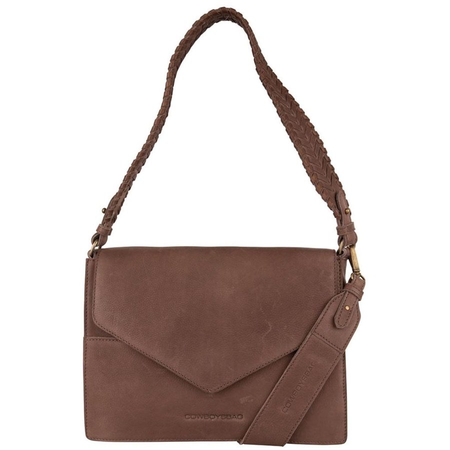 Cowboysbag Torba na ramię Cowboysbag Sarah Chronis brązowy - skóra Torby na ramię 1 ct Damski