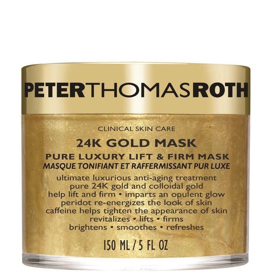 Peter Thomas Roth 24K Gold Pure Luxury Lift & Firm Masker Maseczki rozświetlające 150 ml