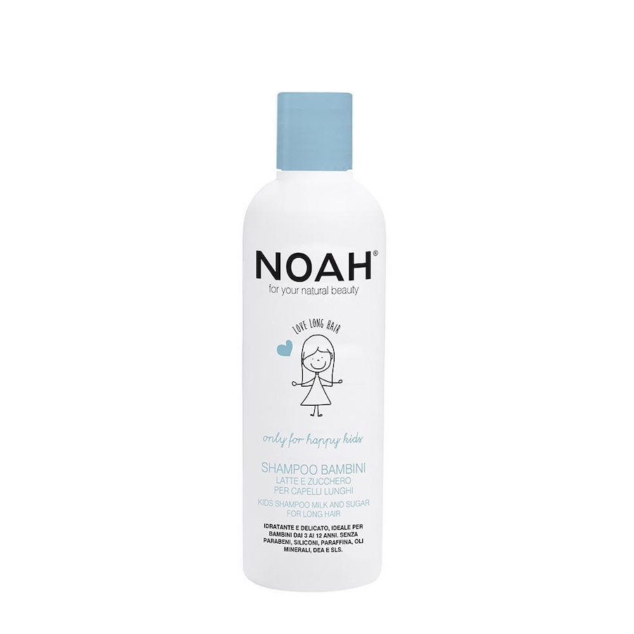 Noah KIDS SHAMPOO MILK & SUGAR FOR LONG HAIR Szampony 250 ml