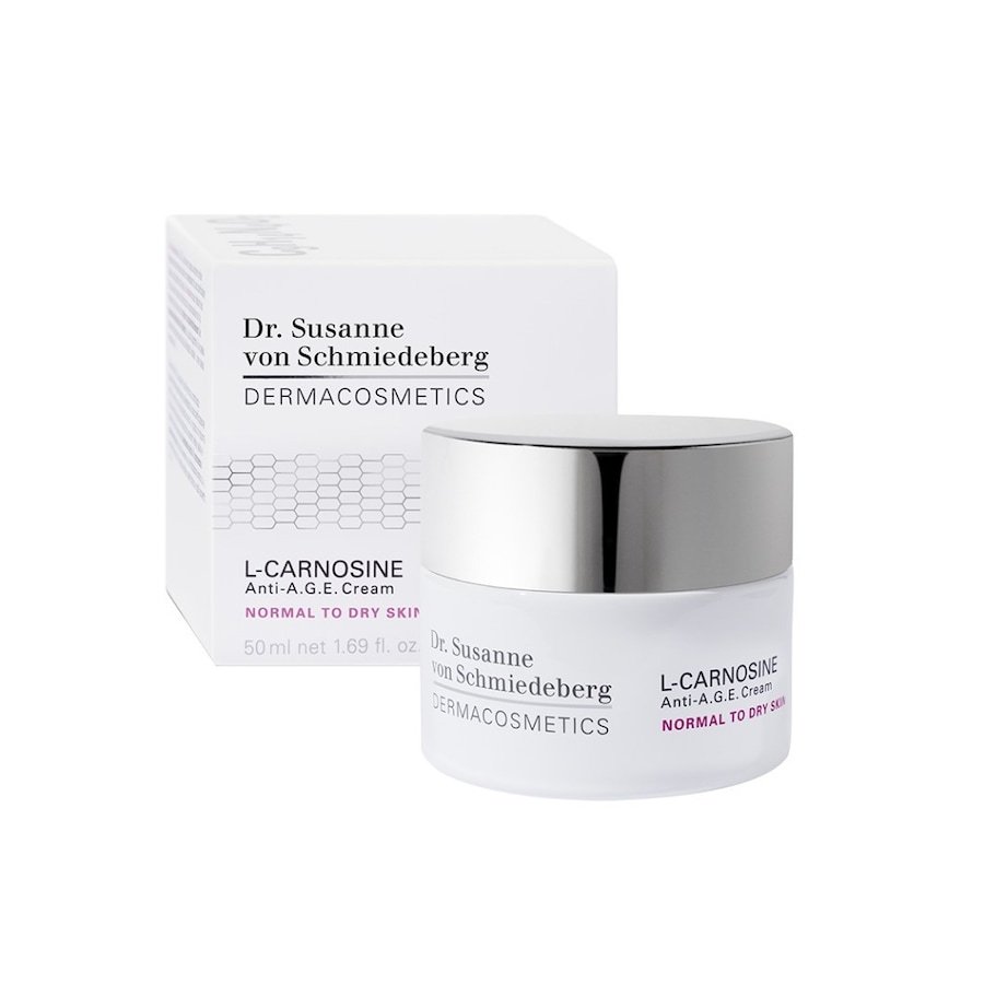 Dr. Susanne von Schmiedeberg L-Carnosine Anti-A.G.E. Cream Normal to Dry Skin Kremy do twarzy 50 ml