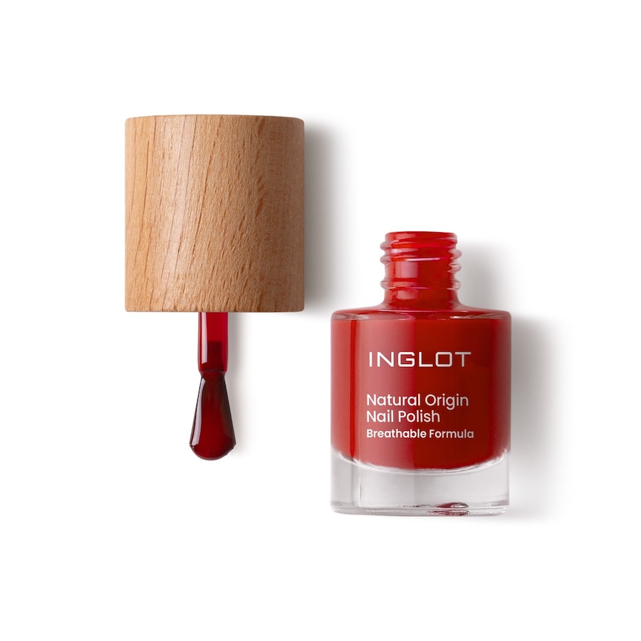 Inglot Natural Origin Lakiery do paznokci 8 ml TIMELESS RED 009