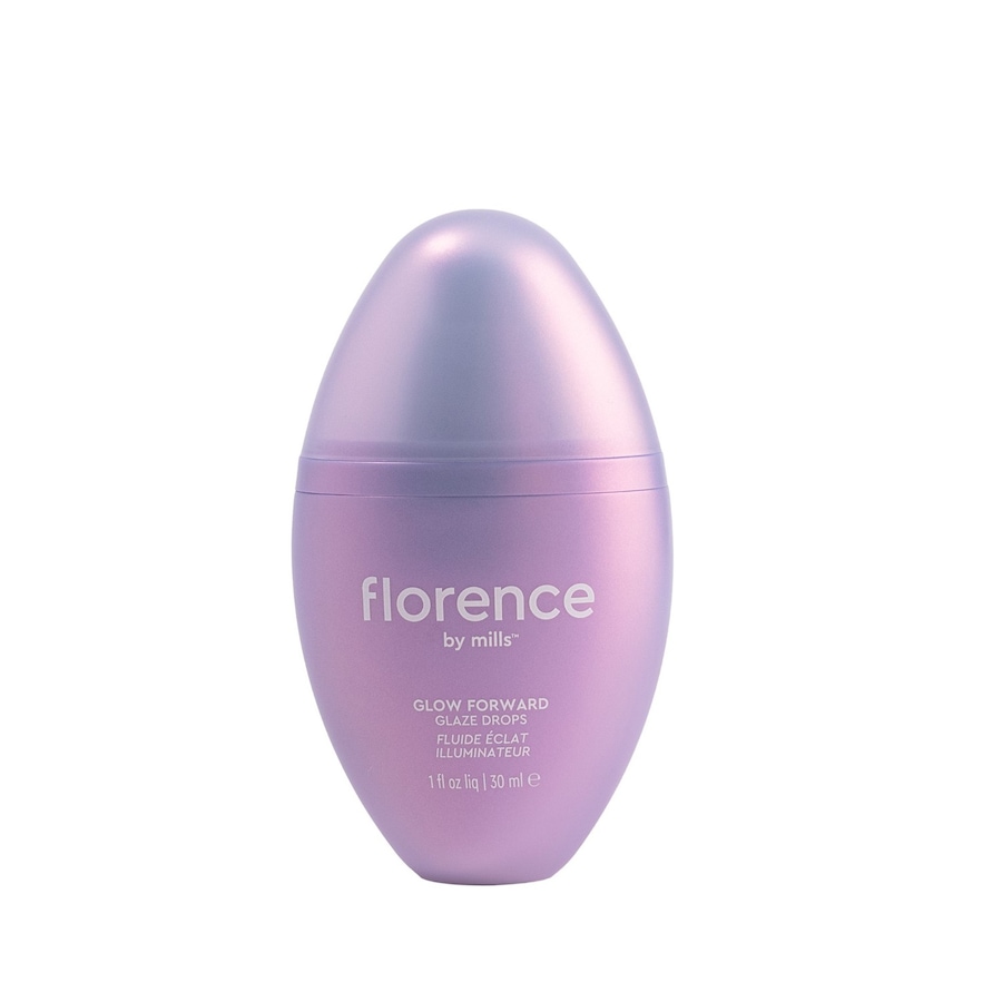 Florence By Mills Glow Forward Krople zapewniające szklisty blask Kremy do twarzy 30 ml Biały