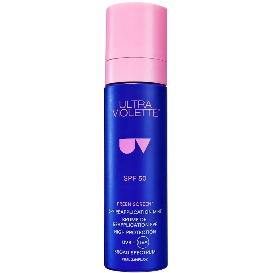 Ultra Violette Preen Screen SPF50+ Reapplication Mist 75 ml Ochrona przeciwsłoneczna