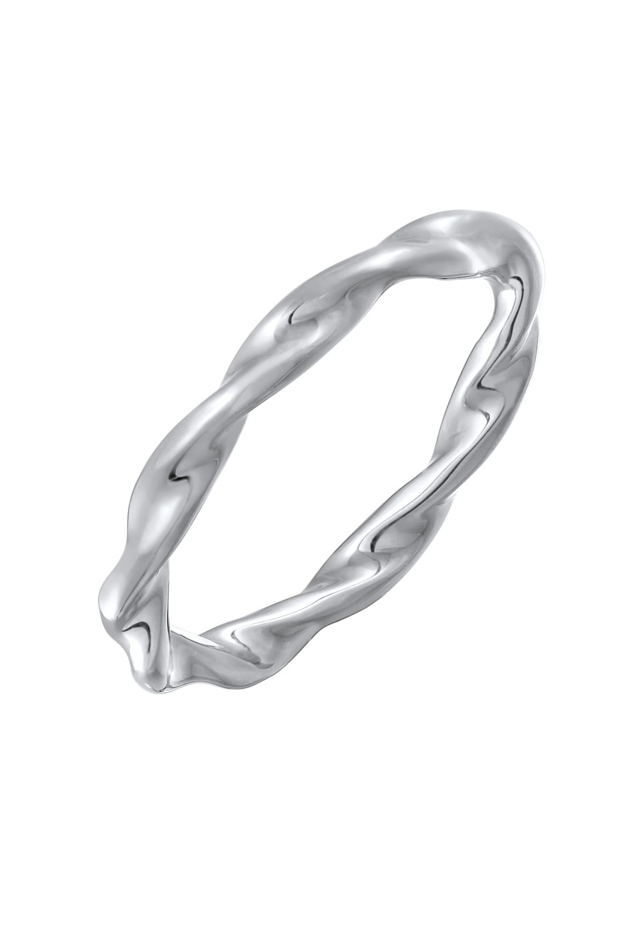 Elli Damski do łączenia filigranowy kolor złoty Pierścionki 1 ct