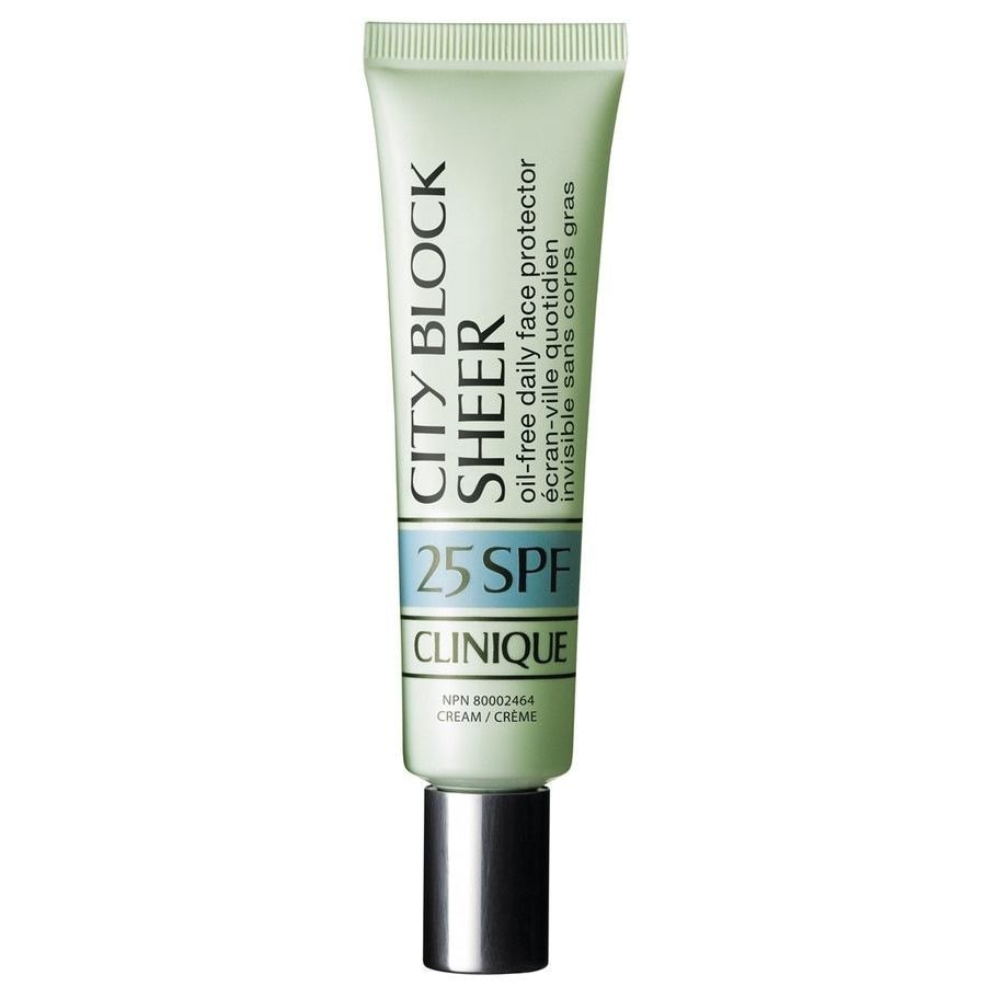 Clinique City Block™ Sheer Oil-Free Daily Face Protector Broad Spectrum SPF 25 Ochrona przeciwsłoneczna 40 ml