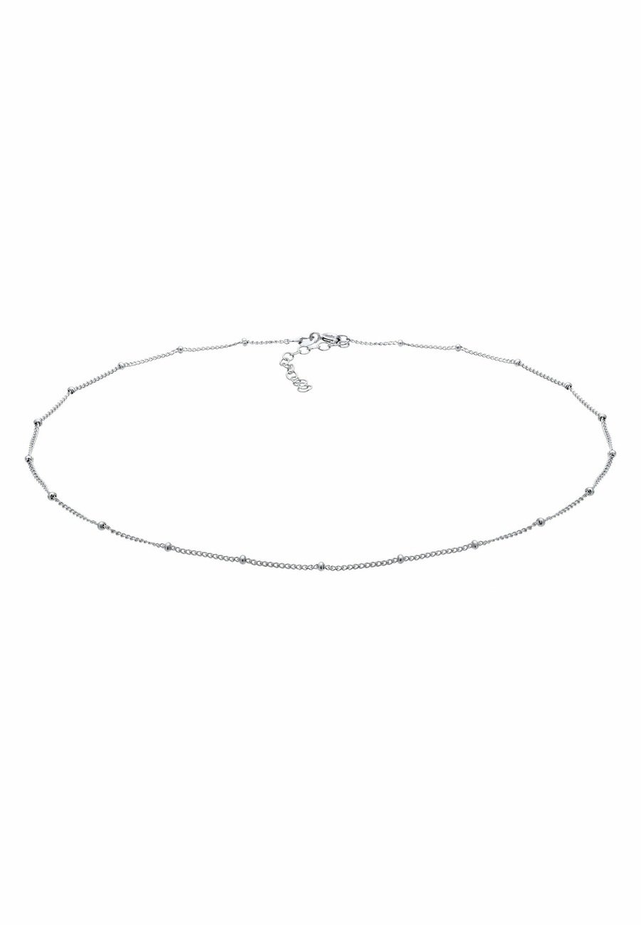 Elli Choker damski kulkowy Basic Minimal Trend w srebrze 925 Sterling Silver Naszyjniki 1 ct Damski