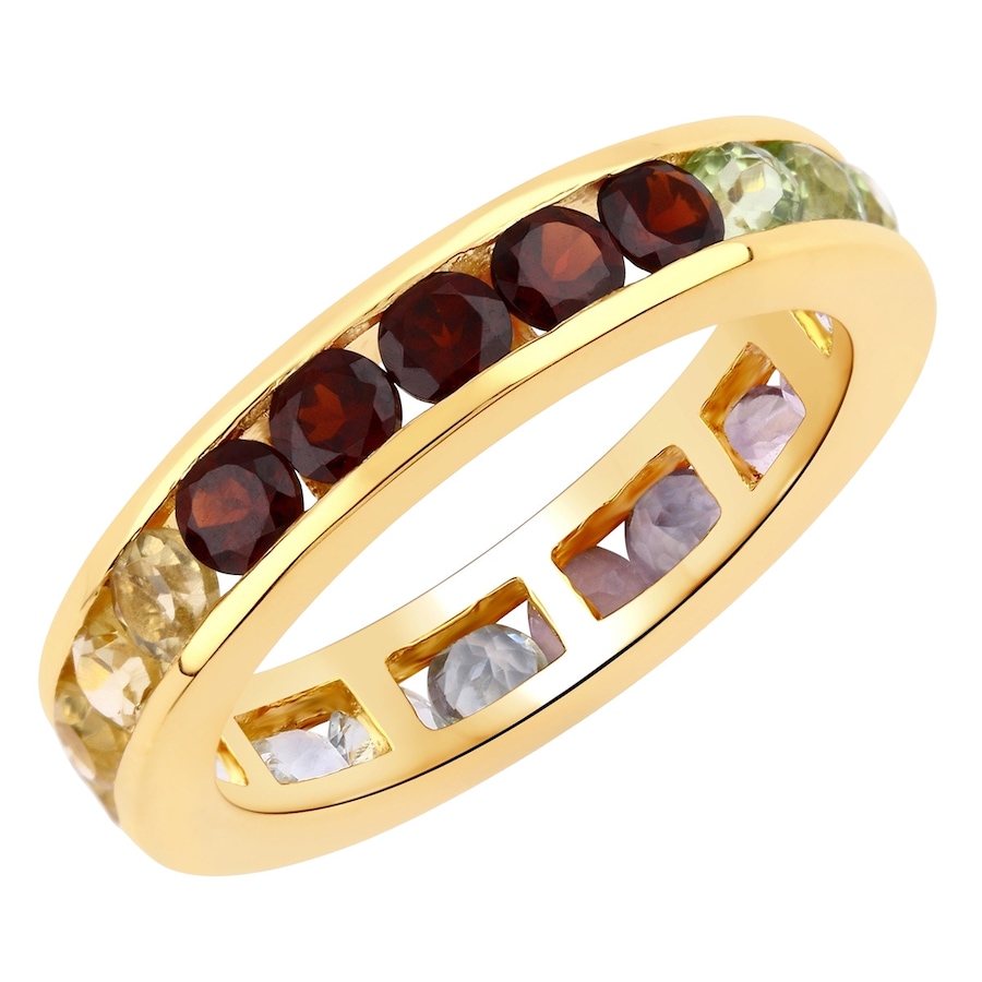 Rafaela Donata Pierścionek Srebro wysokiej próby Żółte złoto Pierścionki 1 ct Damski