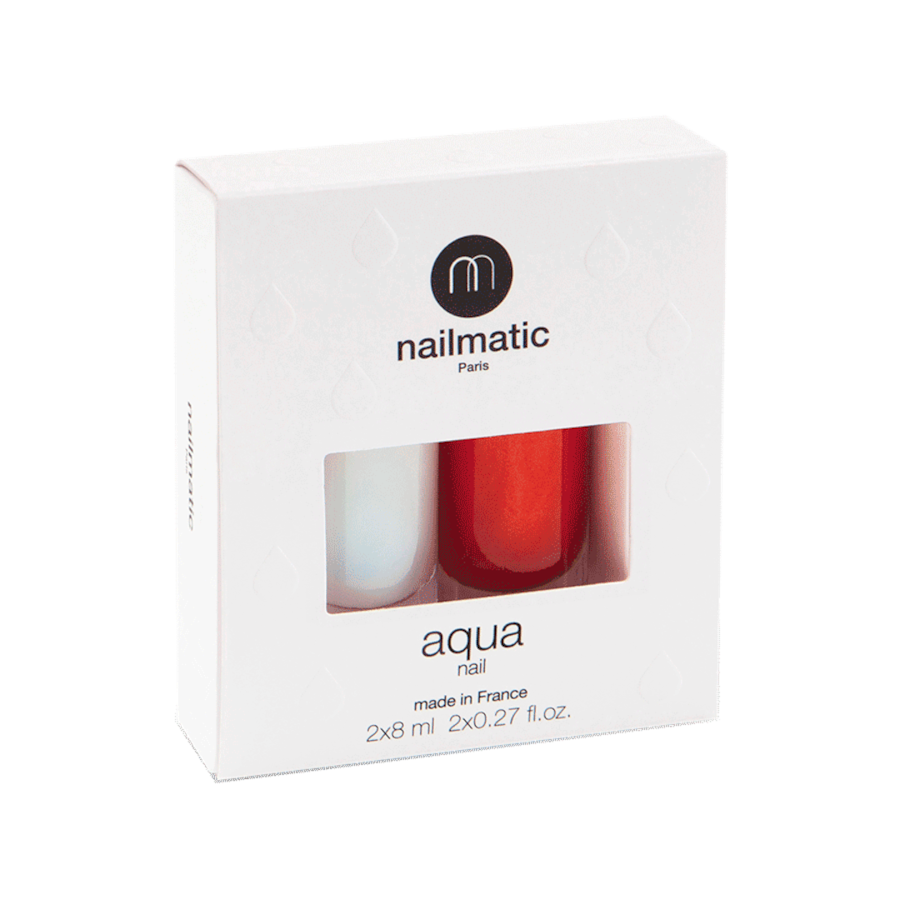 Nailmatic Capucine Lakiery do paznokci 16 ml BASE + TOP + CAPUCINE