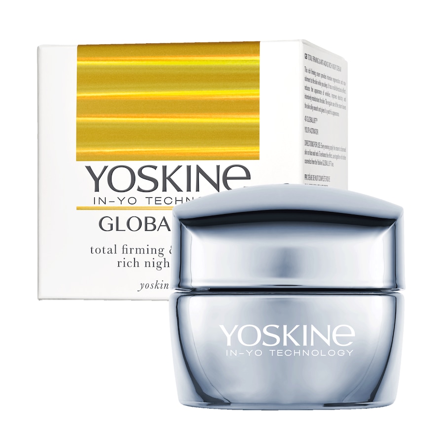 Yoskine YOSKINE GLOBAL LIFT Total firming & anti-aging - rich night cream Kremy na noc 50 g Damski