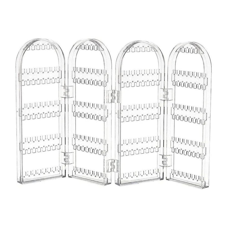 UNIQ Stojak na biżuterię na kolczyki i naszyjniki z 4 stronny Akcesoria 1 ct