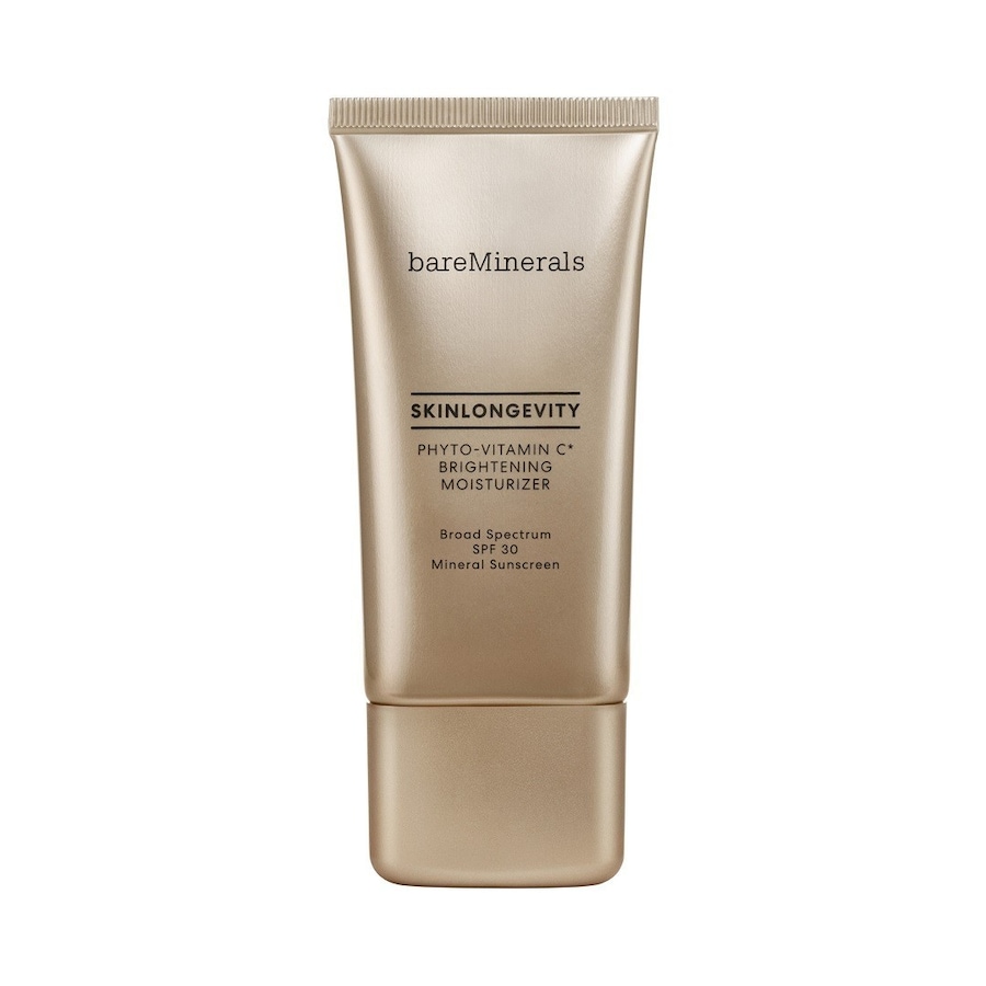 bareMinerals Skinlongevity Phyto-Vitamin C Brightening Moisturizer Kremy do twarzy 50 ml Jasnobrązowy