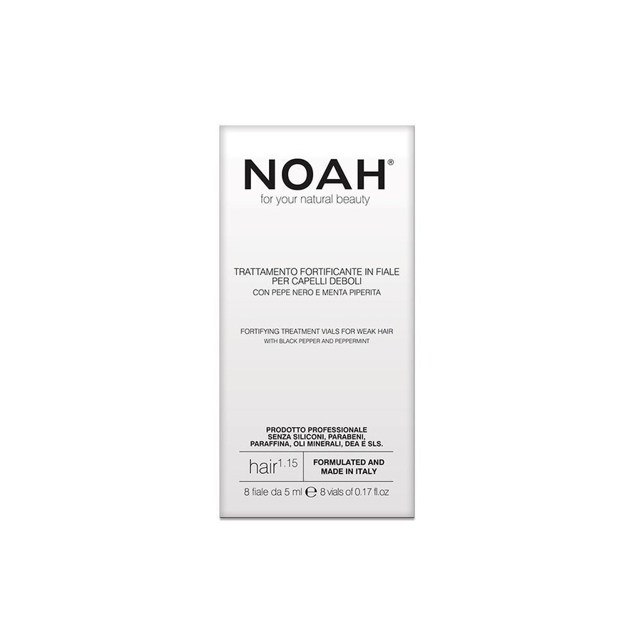 Noah FORTIFYING TREATMENT VIALS FOR WEAK HAIR Maski do włosów 40 ml