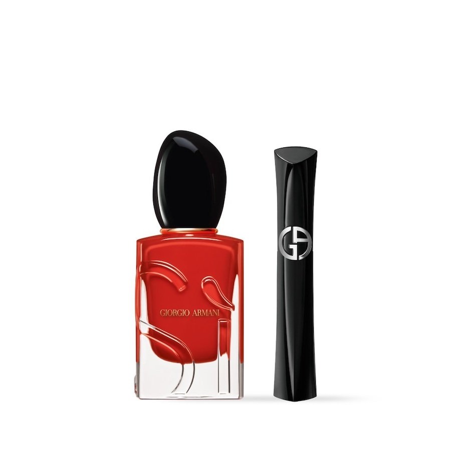 Armani Si Giorgio Armani Sì Passione & Vertigo Lift, zestaw kosmetyków dla kobiet z wodą perfumowaną i maskarą wydłużającą Zestawy perfum 1 ct Damski
