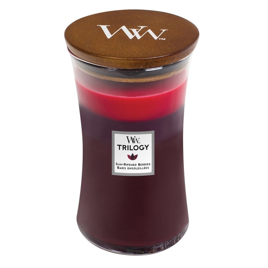 WoodWick Trilogy Sun-Ripened Berries Świeczki 1134 g