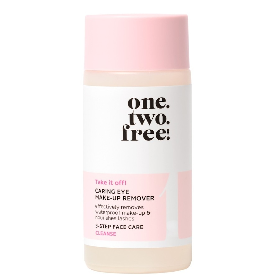 one.two.free! Krok 3. Pielęgnacja Płyn do demakijażu oczu Caring Eye Demakijaż oczu 125 ml