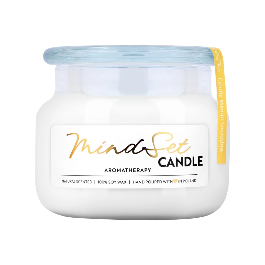 Mindset Cosmetics Świeca zapachowa Mango Smoothie Świeczki 450 ml