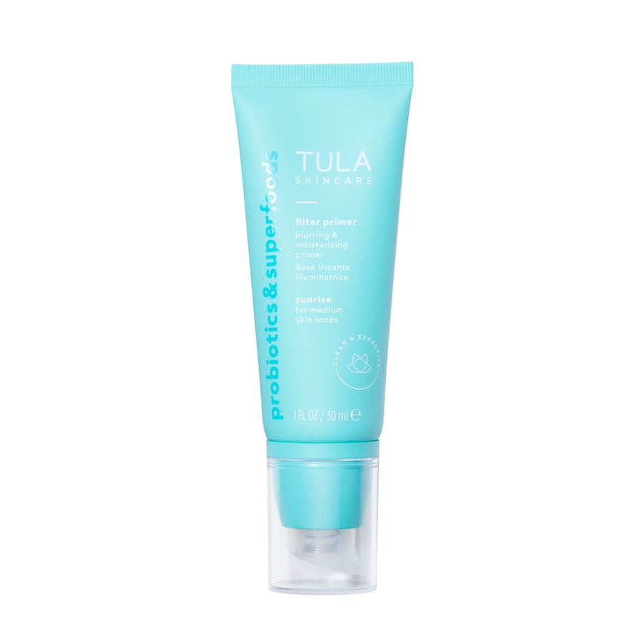 TULA Probiotics & Superfoods Filter primer Blurring & Moisturizing Primer Bazy pod makijaż i primery 30 ml Sunrise (Medium)