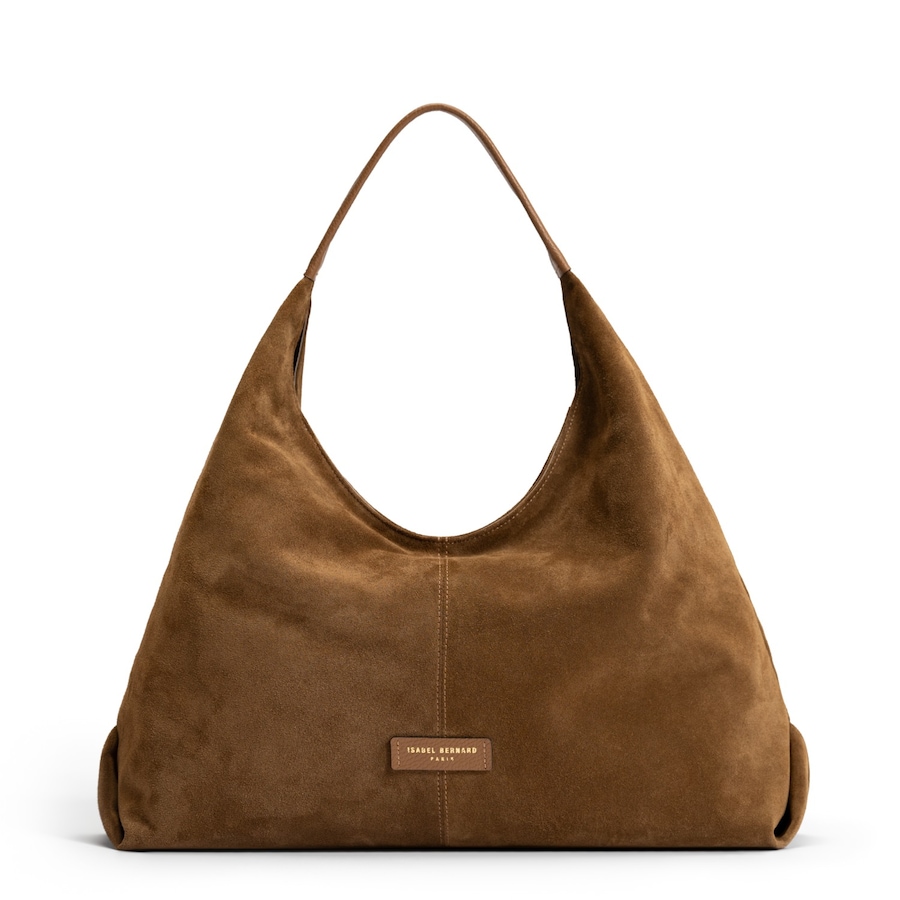 Isabel Bernard Torba na ramię Isabel Bernard Honoré Grace brązowoszary - skóra Torby na ramię 1 ct Damski