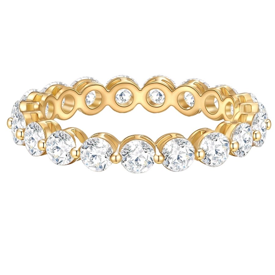 Yokoamii Pierścionek Stop metali Żółte złoto Pierścionki 1 ct Damski