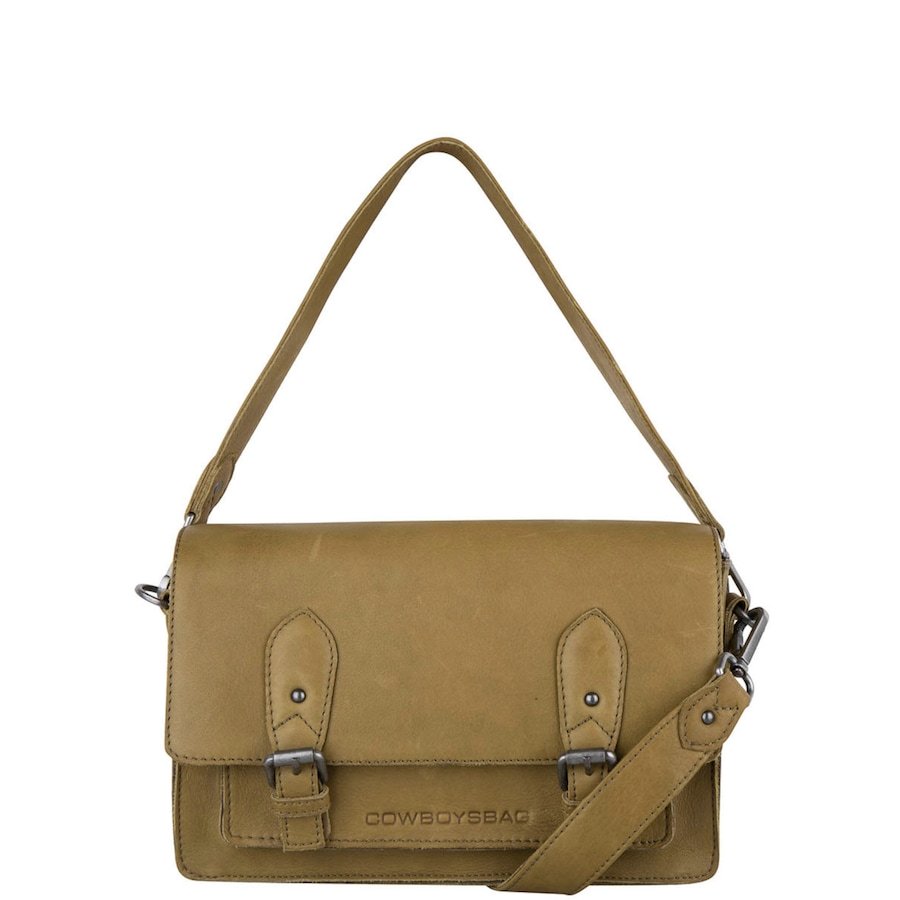 Cowboysbag Torba na ramię Cowboysbag Kopenhagen zielony - skóra Torby na ramię 1 ct Damski