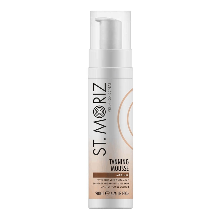St. Moriz St.Moriz Professional Instant Self Tanning Medium Mousse Pianka do ciała 200 ml