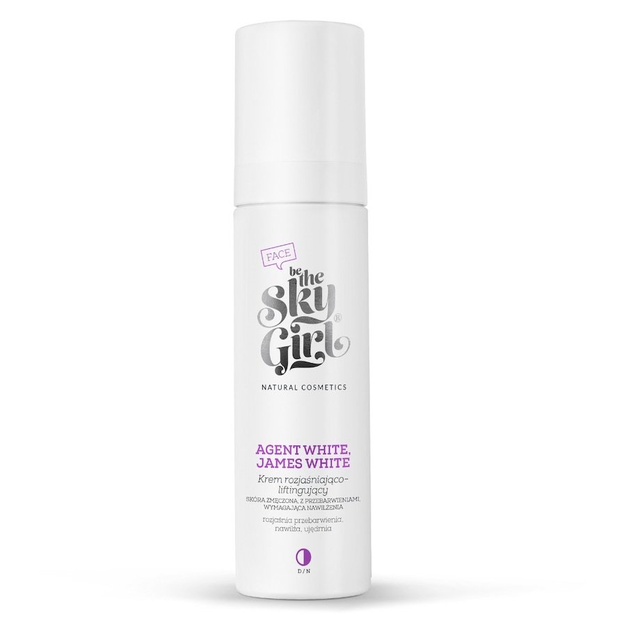 Be the Sky Girl Krem rozjaśniąco - liftingujący AGENT WHITE, JAMES WHITE Kremy do twarzy 50 ml Damski