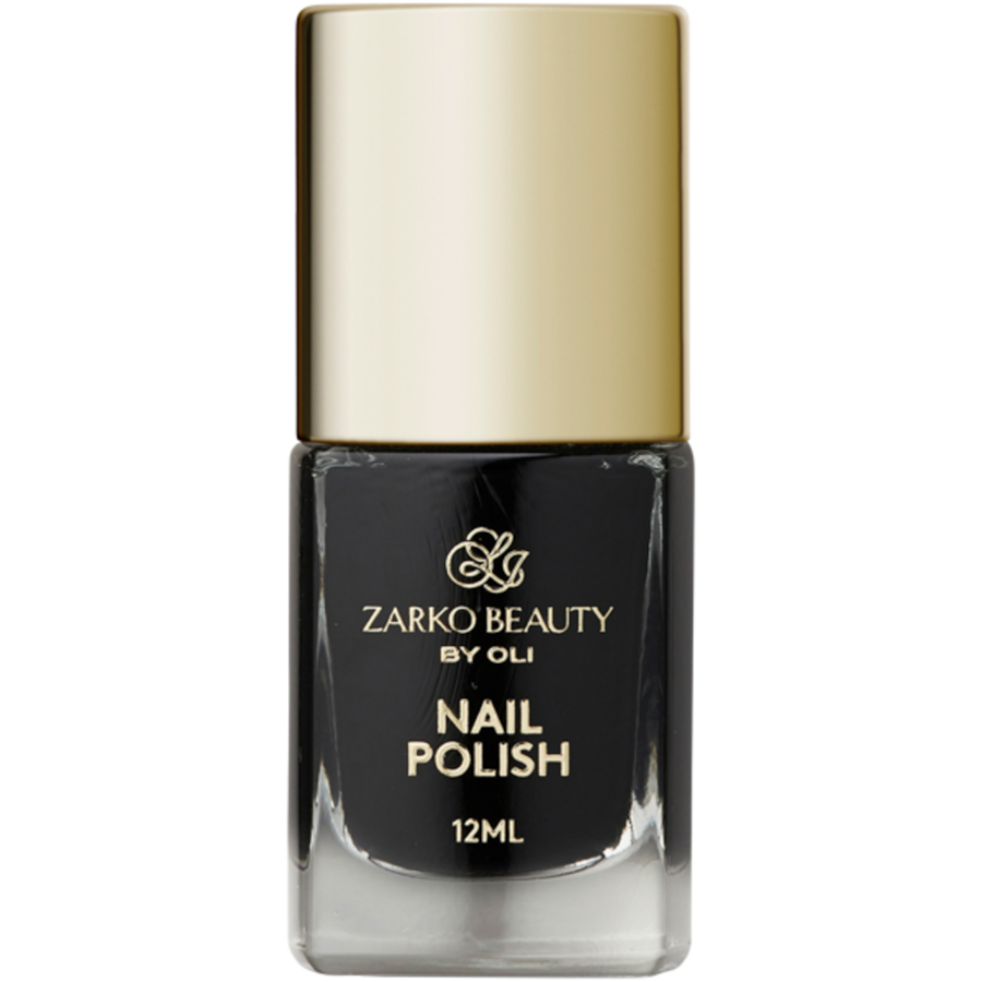 Zarko Beauty Nail Polish Lakiery do paznokci 12 ml Black