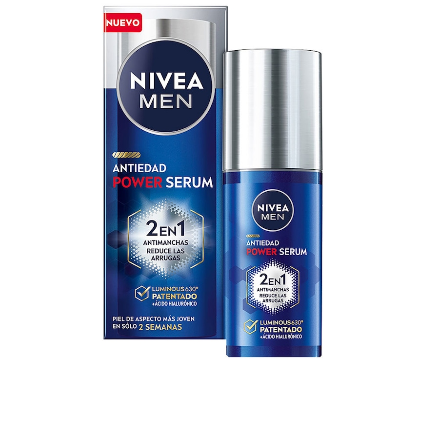 NIVEA MEN LUMINOUS 360° POWER SERUM 2 w 1 Kremy przeciwzmarszczkowe 30 ml Męskie
