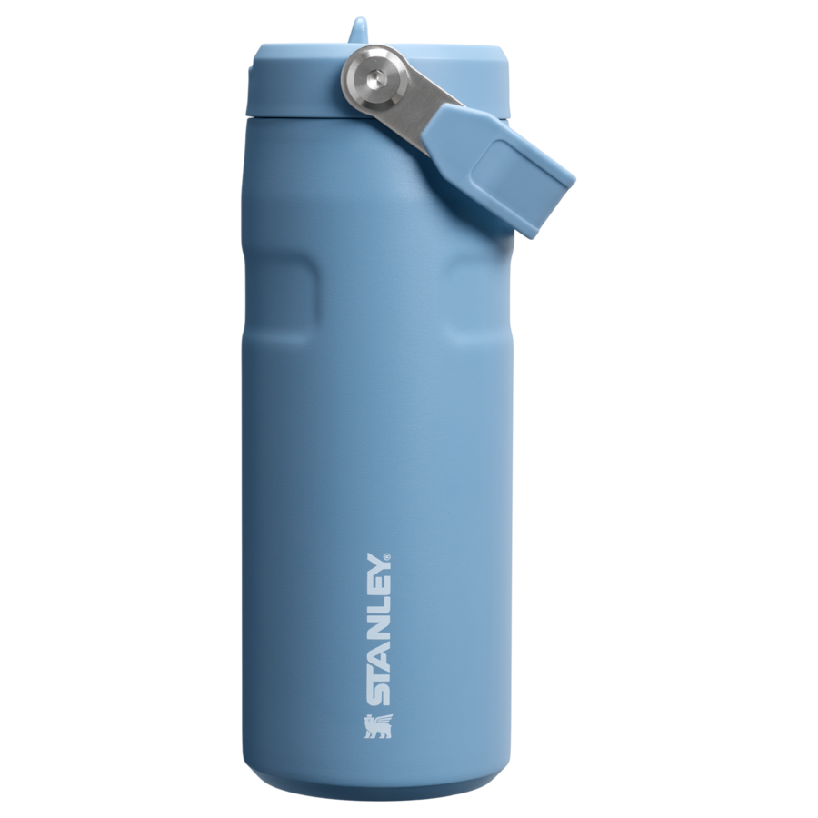Stanley Kubek ze słomką - 0,47L - ICEFLOW™ BOTTLE FLIPSTRAW 2.0 Butelki 1 ct Szary