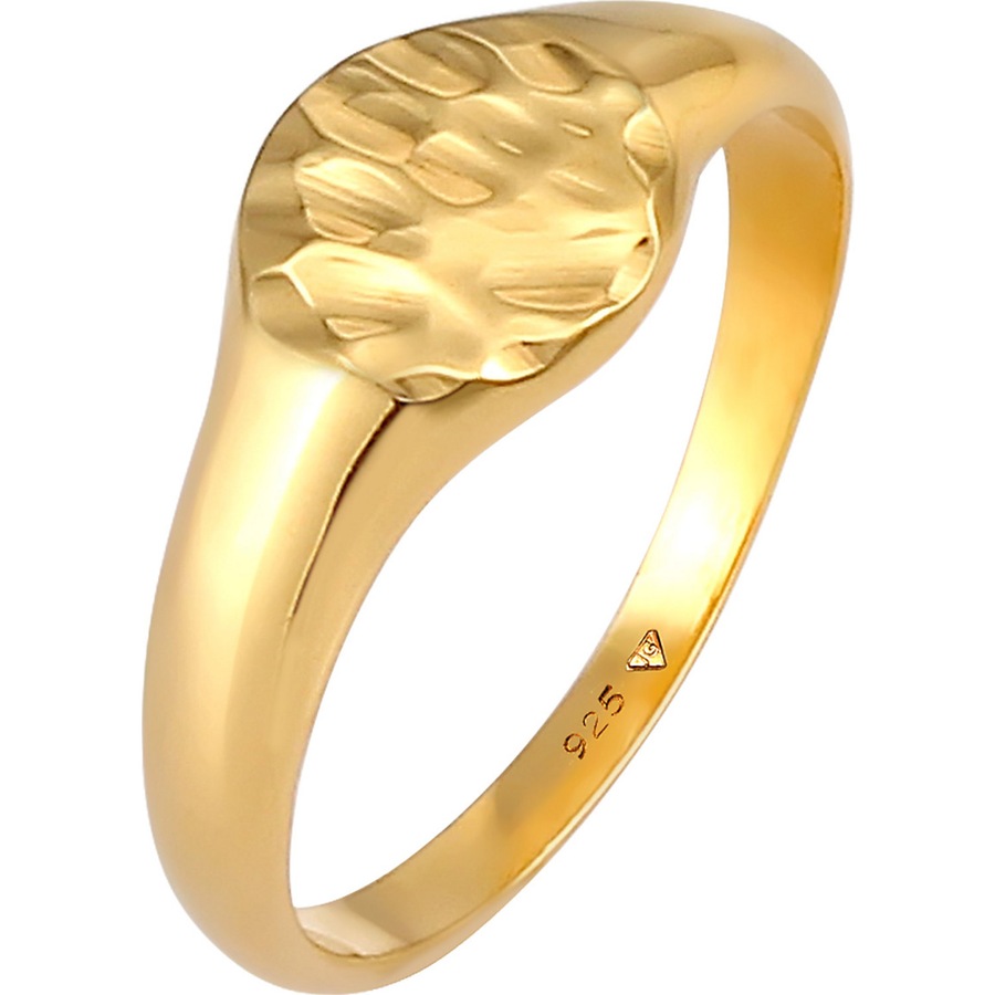 Elli Damski kuty sygnet Royal Trend srebro 925 Sterling Silver Pierścionki 1 ct