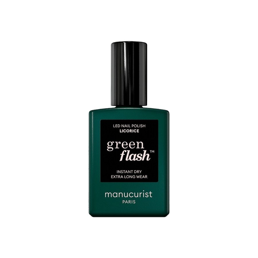 manucurist green flash LED gel Lakiery do paznokci 15 ml 171717 - NOIR