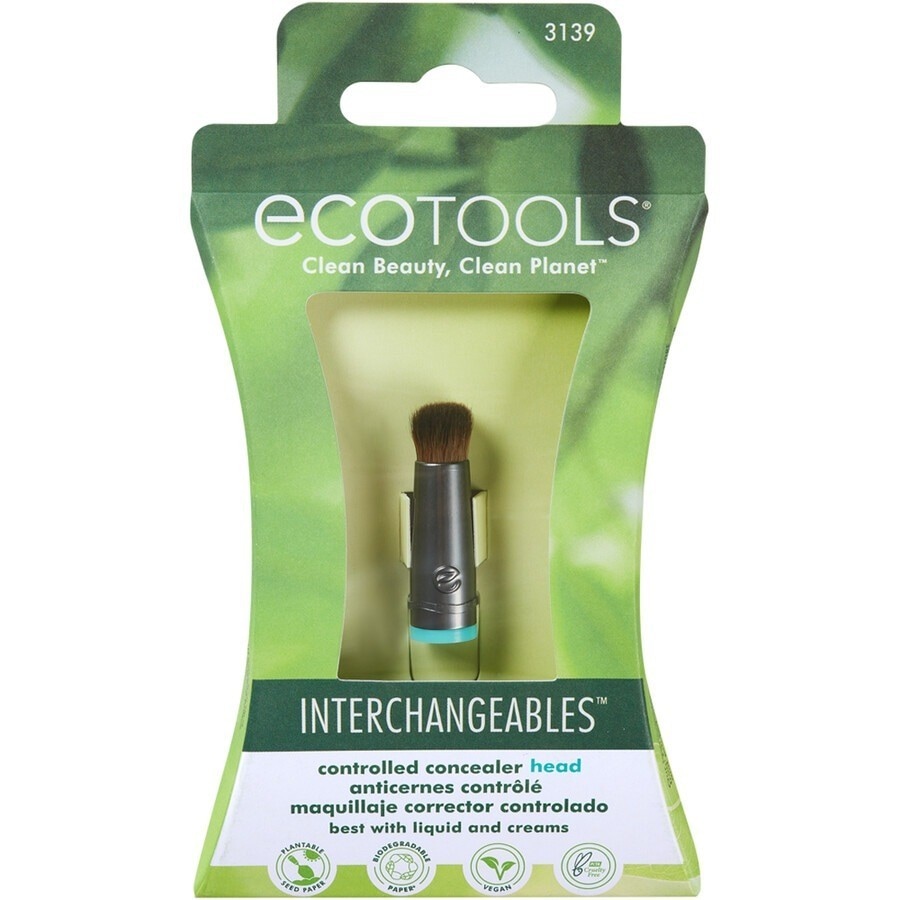 Ecotools Interchangeables Kontrolowany korektor Head Pędzle do korektora 11 g