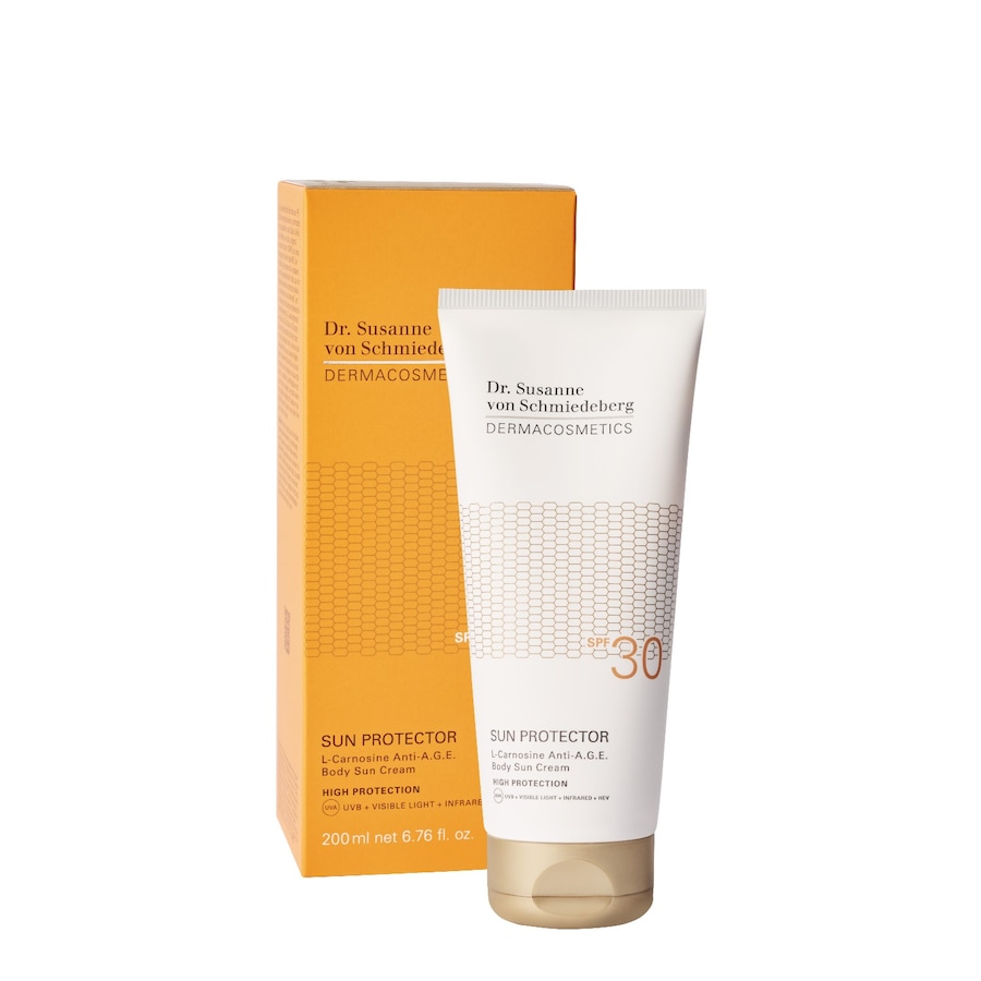Dr. Susanne von Schmiedeberg L-Carnosine Anti-A.G.E. Body Sun Cream Ochrona przeciwsłoneczna 200 ml