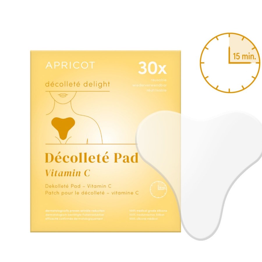 Apricot Dekolleté Pad Vitamin C Maseczki przeciwzmarszczkowe 1 ct