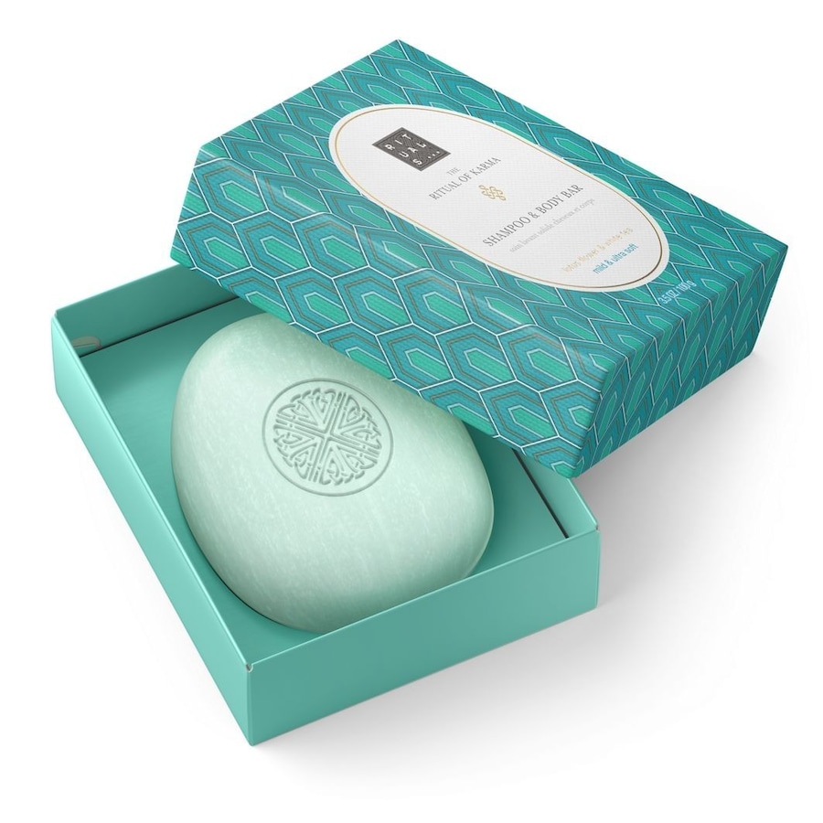 Rituals The Ritual of Karma - Kostka do mycia ciała i włosów Mydła 100 g