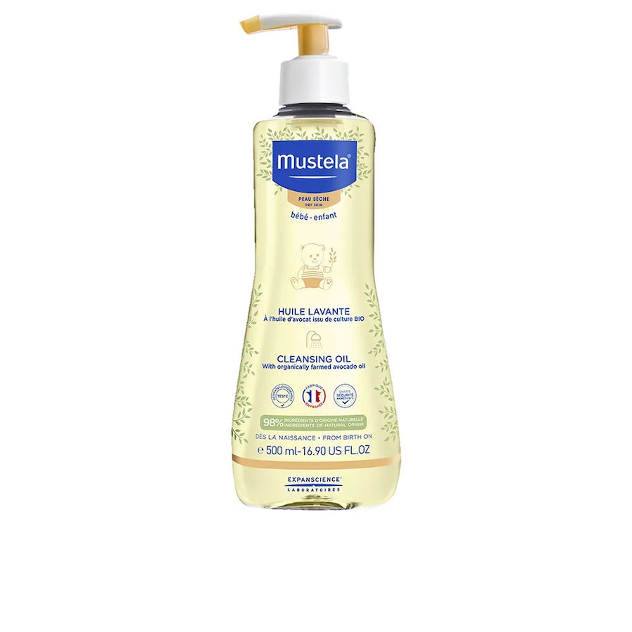 Mustela BABY-CHILD olejek oczyszczający do skóry suchej Żele i mydła do mycia dla niemowląt 500 ml