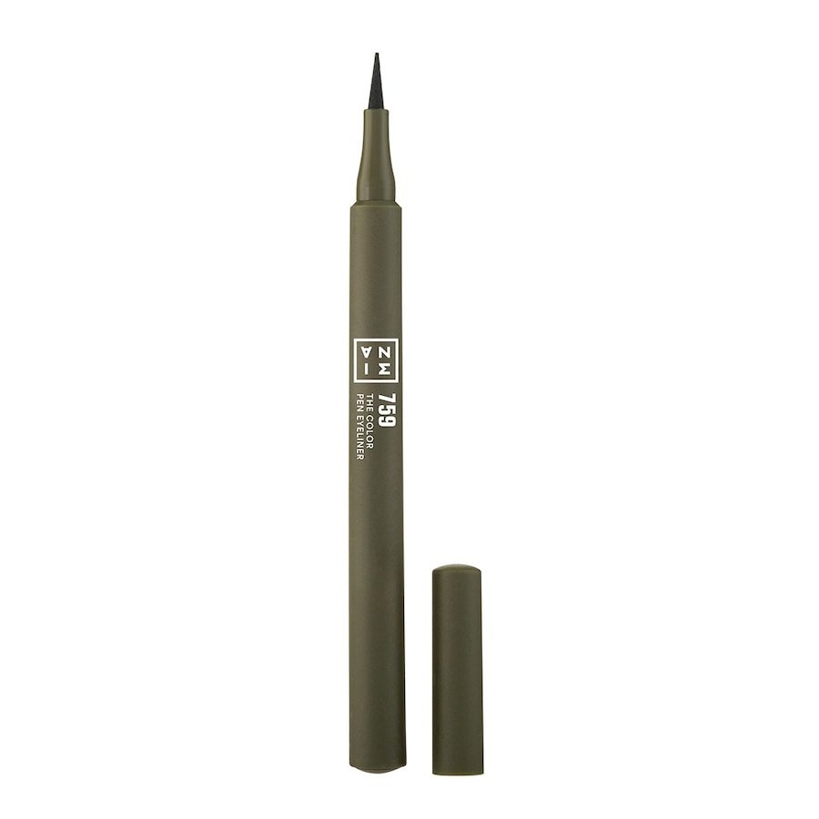 3INA The Color Pen - Kolorowy eyeliner w pisaku Eyelinery 1 ml 759 - OLIVE GREEN