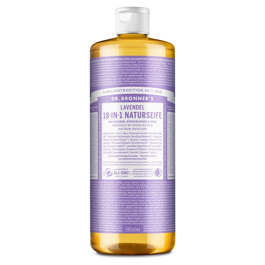 Dr. Bronner's Lavender 18-in-1 Natural Soap Mydła do rąk 945 ml