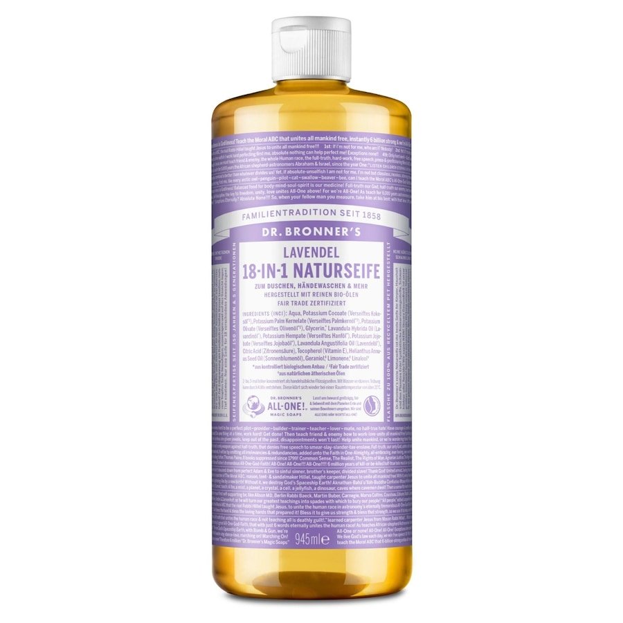 Dr. Bronner's Lavender 18-in-1 Natural Soap Mydła do rąk 945 ml