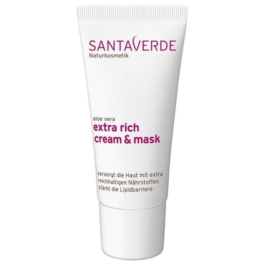 Santaverde Aloe Vera Extra Rich Cream Mask Maseczki nawilżające 30 ml