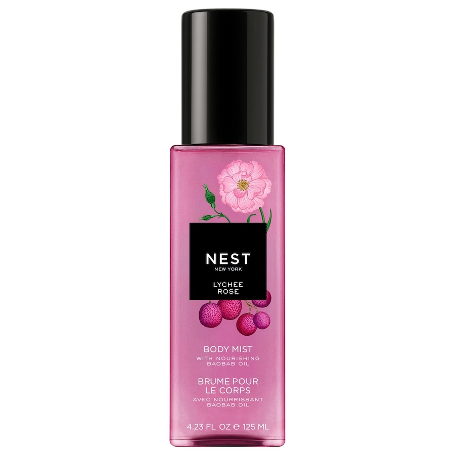 NEST NEW YORK Lychee Rose Mgiełki do ciała 125 ml Damski