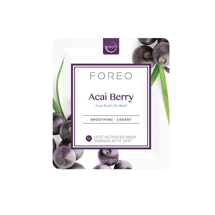 FOREO Skincare UFO™ Mask Acai Berry Maseczki nawilżające 6 ct